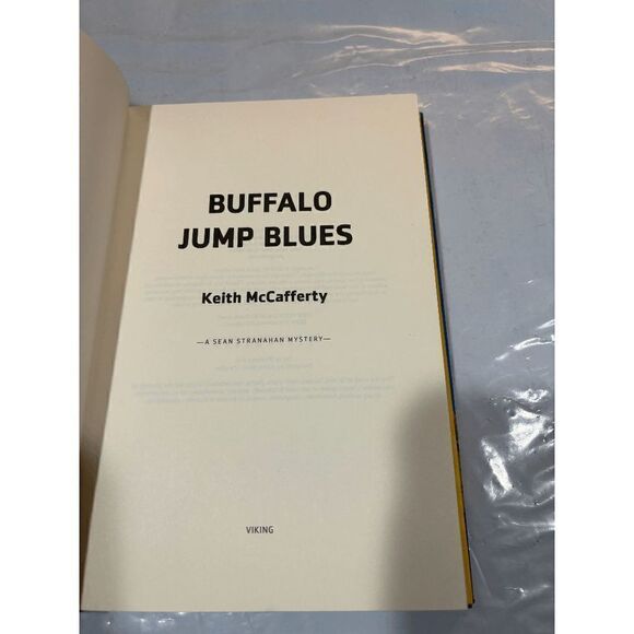 Buffalo Jump Blues: A Sean Stranahan Mystery, Keith Mccafferty 1st Print & Ed. - Picture 8 of 9